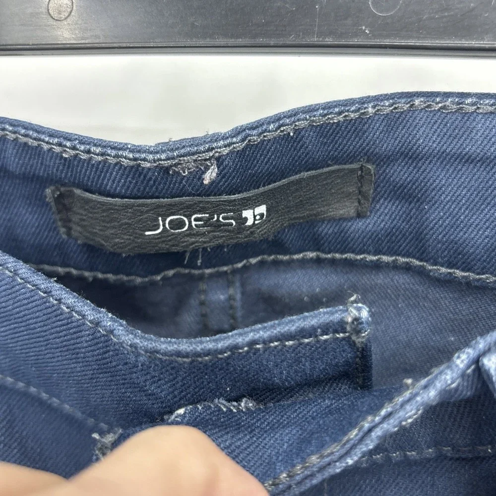 Joe's‎ Jeans High Water Saddie Skinny Jeans Size 27 Dark Blue